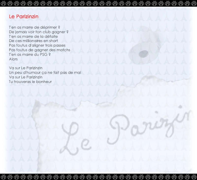 Pochette de l'opus Le Parizinzin